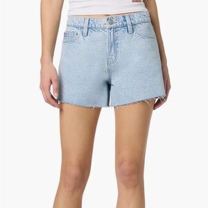 Hudson Jeans Gracie Raw Hem Denim Shorts Size 29